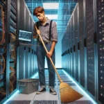 Azubi fegt Serverraum